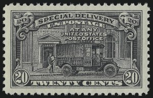 Sale 1014, Lot 2249, Special Delivery, Registration (Scott E1-E21, F1)
