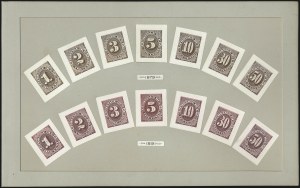 Sale 1014, Lot 2260, Postage Due Essays and Proofs