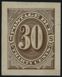 Sale 1014, Lot 2264, Postage Due Essays and Proofs