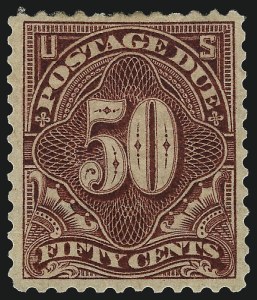 Sale 1014, Lot 2296, Postage Due (Scott J37-J89b)