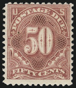 Sale 1014, Lot 2297, Postage Due (Scott J37-J89b)