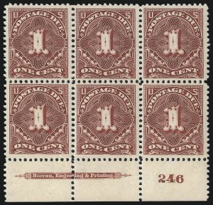 Sale 1014, Lot 2298, Postage Due (Scott J37-J89b)