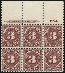 Sale 1014, Lot 2300, Postage Due (Scott J37-J89b)
