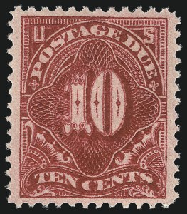 Sale 1014, Lot 2304, Postage Due (Scott J37-J89b)