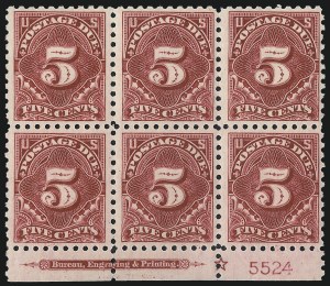 Sale 1014, Lot 2307, Postage Due (Scott J37-J89b)