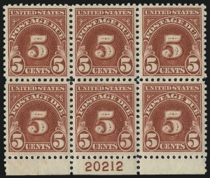 Sale 1014, Lot 2316, Postage Due (Scott J37-J89b)