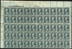 Sale 1014, Lot 2357, Officials, incl. full sheets (Scott O11-O116 var)