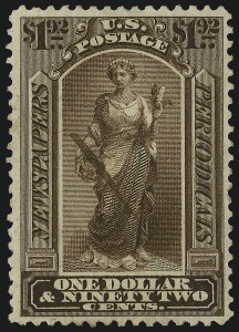 Sale 1014, Lot 2378, Newspapers & Periodicals (Scott PR5-PR125)