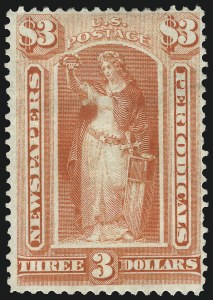 Sale 1014, Lot 2379, Newspapers & Periodicals (Scott PR5-PR125)