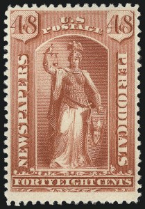 Sale 1014, Lot 2388, Newspapers & Periodicals (Scott PR5-PR125)