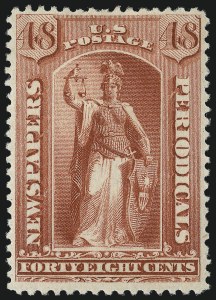 Sale 1014, Lot 2389, Newspapers & Periodicals (Scott PR5-PR125)