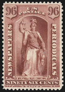 Sale 1014, Lot 2399, Newspapers & Periodicals (Scott PR5-PR125)