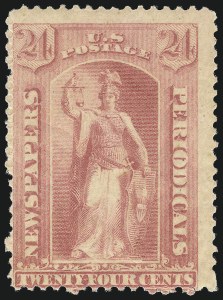 Sale 1014, Lot 2402, Newspapers & Periodicals (Scott PR5-PR125)