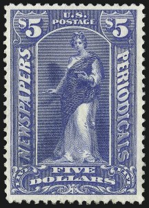 Sale 1014, Lot 2405, Newspapers & Periodicals (Scott PR5-PR125)