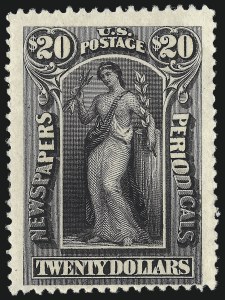 Sale 1014, Lot 2407, Newspapers & Periodicals (Scott PR5-PR125)