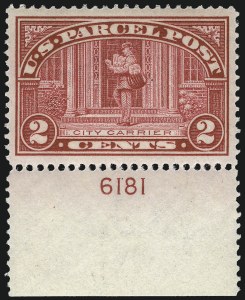 Sale Number 1014, Lot Number 2415, Parcel Post (Scott Q1-Q12)