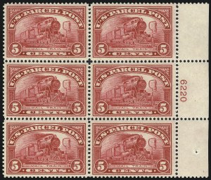 Sale 1014, Lot 2425, Parcel Post (Scott Q1-Q12)