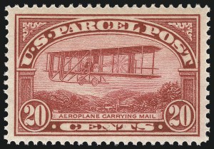 Sale 1014, Lot 2431, Parcel Post (Scott Q1-Q12)