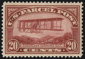 Sale 1014, Lot 2432, Parcel Post (Scott Q1-Q12)