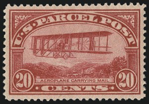Sale 1014, Lot 2433, Parcel Post (Scott Q1-Q12)