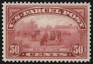 Sale 1014, Lot 2435, Parcel Post (Scott Q1-Q12)