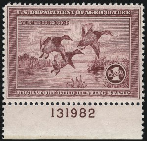 Sale 1014, Lot 2482, Hunting Permits