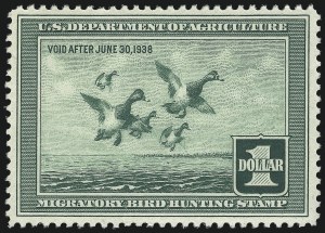 Sale 1014, Lot 2485, Hunting Permits