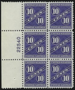 Sale 1014, Lot 2520, Savings Stamps