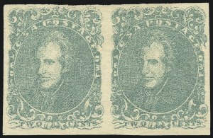 Sale 1014, Lot 2531, Confederate States Stamps