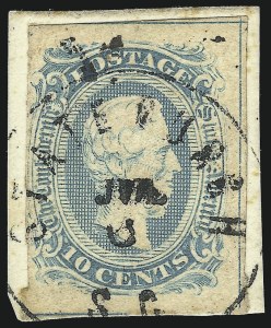 Sale 1014, Lot 2534, Confederate States Stamps