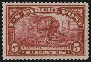 Sale 1017, Lot 1004, Parcel Post thru Special Handling (Q, JQ, QE)