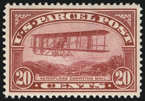 Sale 1017, Lot 1005, Parcel Post thru Special Handling (Q, JQ, QE)