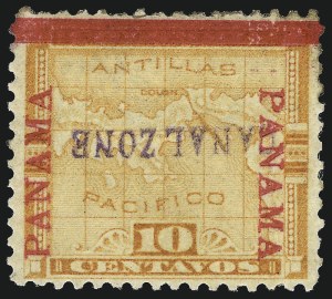 Sale 1017, Lot 1026, United States Possessions, Canal Zone