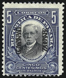 Sale 1017, Lot 1029, United States Possessions, Canal Zone