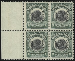 Sale 1017, Lot 1034, United States Possessions, Canal Zone