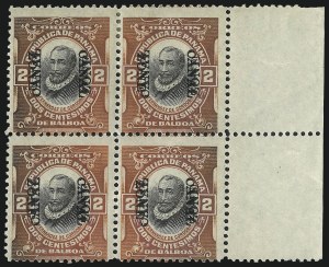 Sale 1017, Lot 1035, United States Possessions, Canal Zone