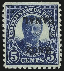 Sale 1017, Lot 1039, United States Possessions, Canal Zone