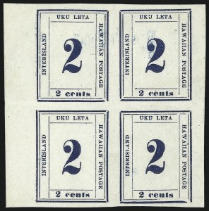 Sale 1017, Lot 1052, United States Possessions, Hawaii