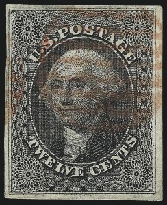 Sale 1017, Lot 118, 5c-12c 1851-56 Issue (Scott 12-17)