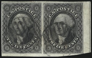 Sale 1017, Lot 119, 5c-12c 1851-56 Issue (Scott 12-17)