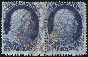 Sale 1017, Lot 126, 1c, 5c-24c 1857-60 Issue (Scott 20-37)