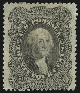 Sale 1017, Lot 134, 1c, 5c-24c 1857-60 Issue (Scott 20-37)