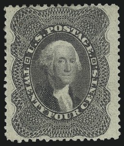Sale 1017, Lot 135, 1c, 5c-24c 1857-60 Issue (Scott 20-37)