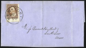 Sale 1017, Lot 159, 3c 1851-56, Orange Brown, Imprint & Corner Margin Copies (Scott 10-10A)