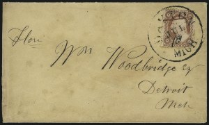 Sale 1017, Lot 503, 3c 1857-60 (Scott 25-26A)