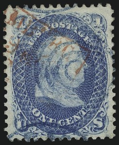 Sale 1017, Lot 534, 1861-68 Issue (Scott 56-96)