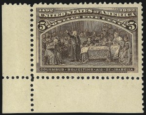 Sale 1017, Lot 617, 1893 Columbian Issue (Scott 230-245)