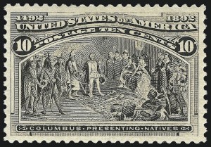 Sale 1017, Lot 621, 1893 Columbian Issue (Scott 230-245)