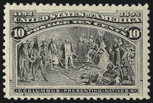 Sale 1017, Lot 622, 1893 Columbian Issue (Scott 230-245)