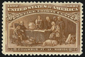 Sale 1017, Lot 624, 1893 Columbian Issue (Scott 230-245)